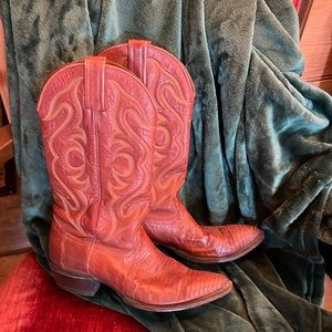 Nocona Lizard cowboy boot